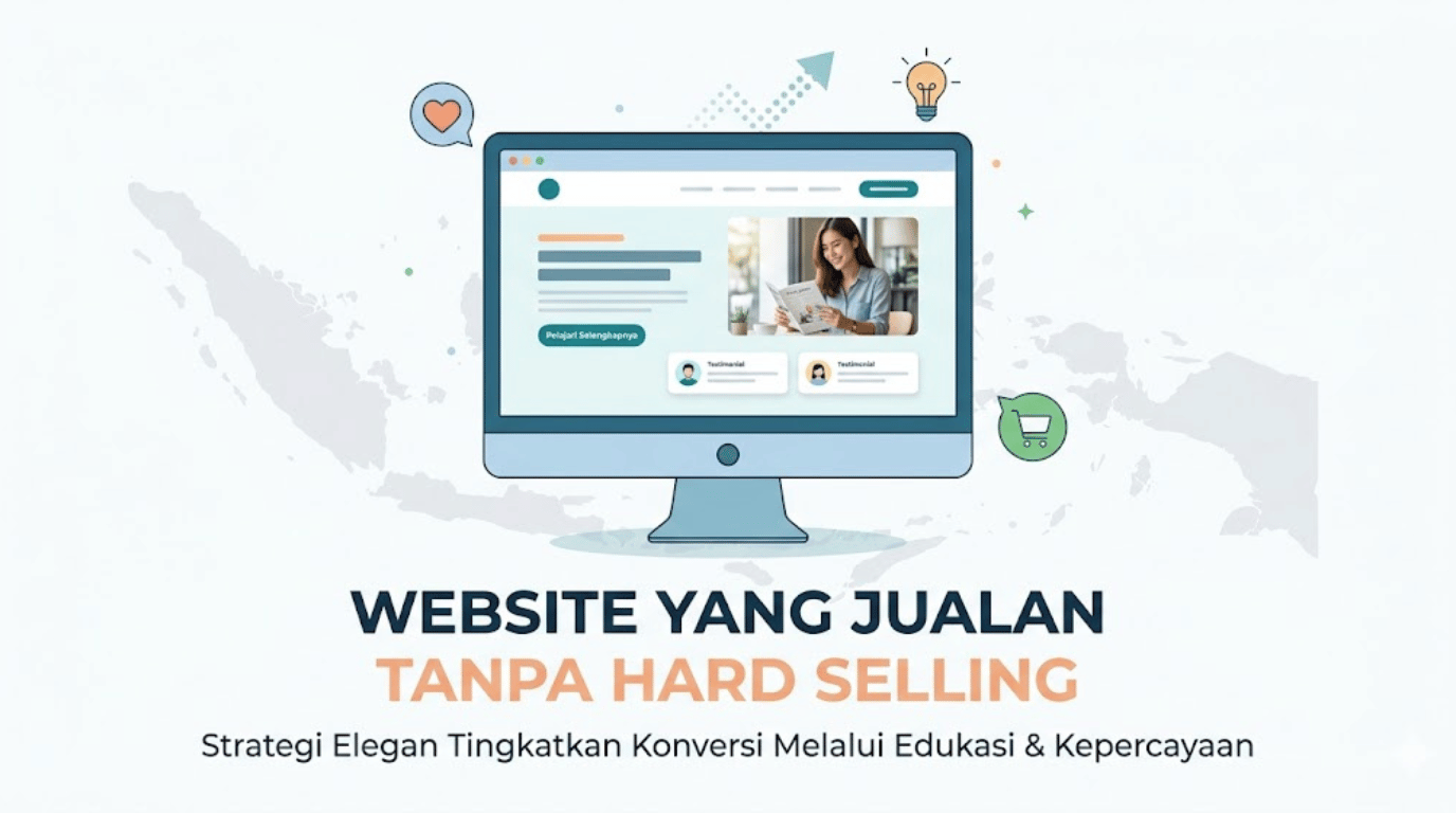 Website yang Jualan Tanpa Hard Selling
