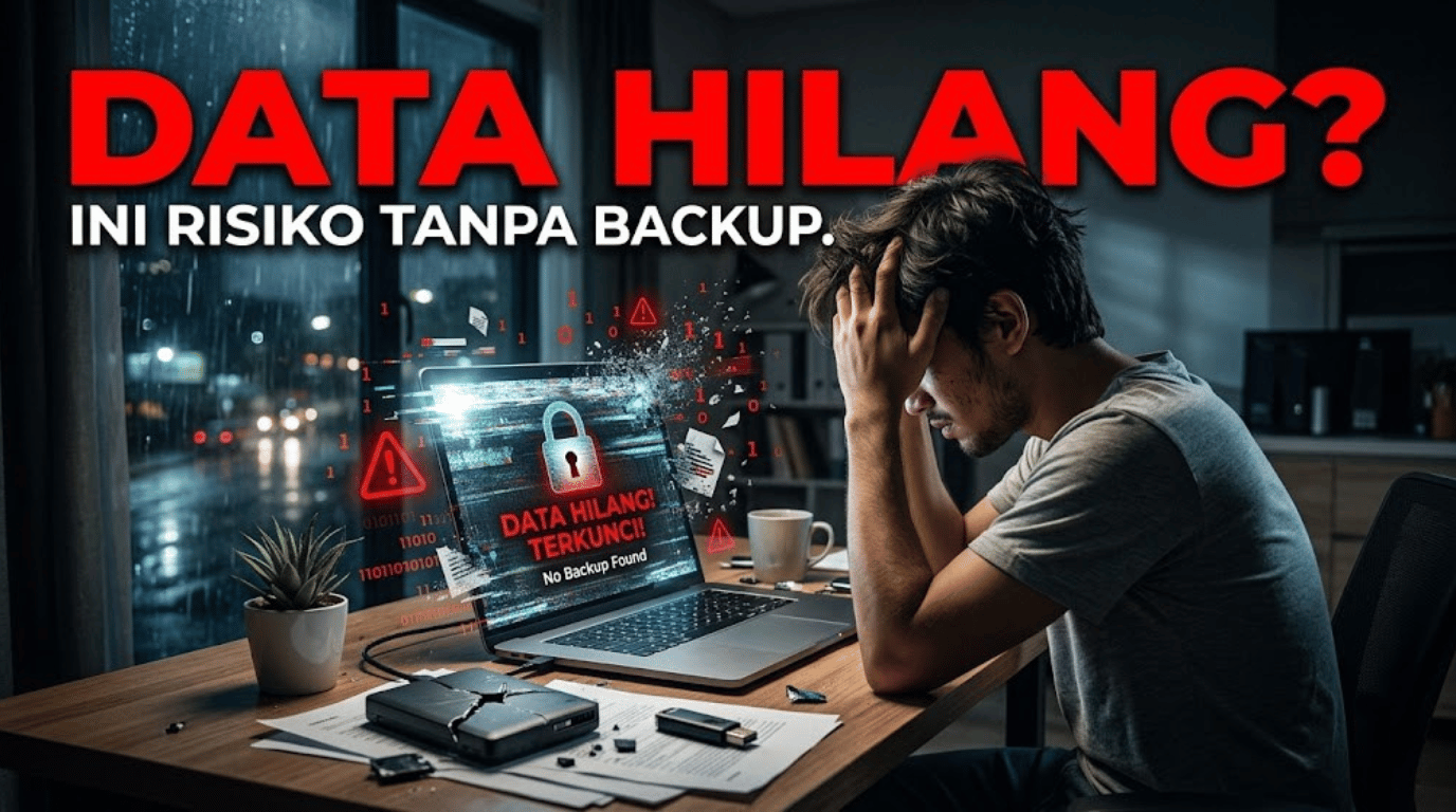 Data Hilang? Ini Risiko Tanpa Backup