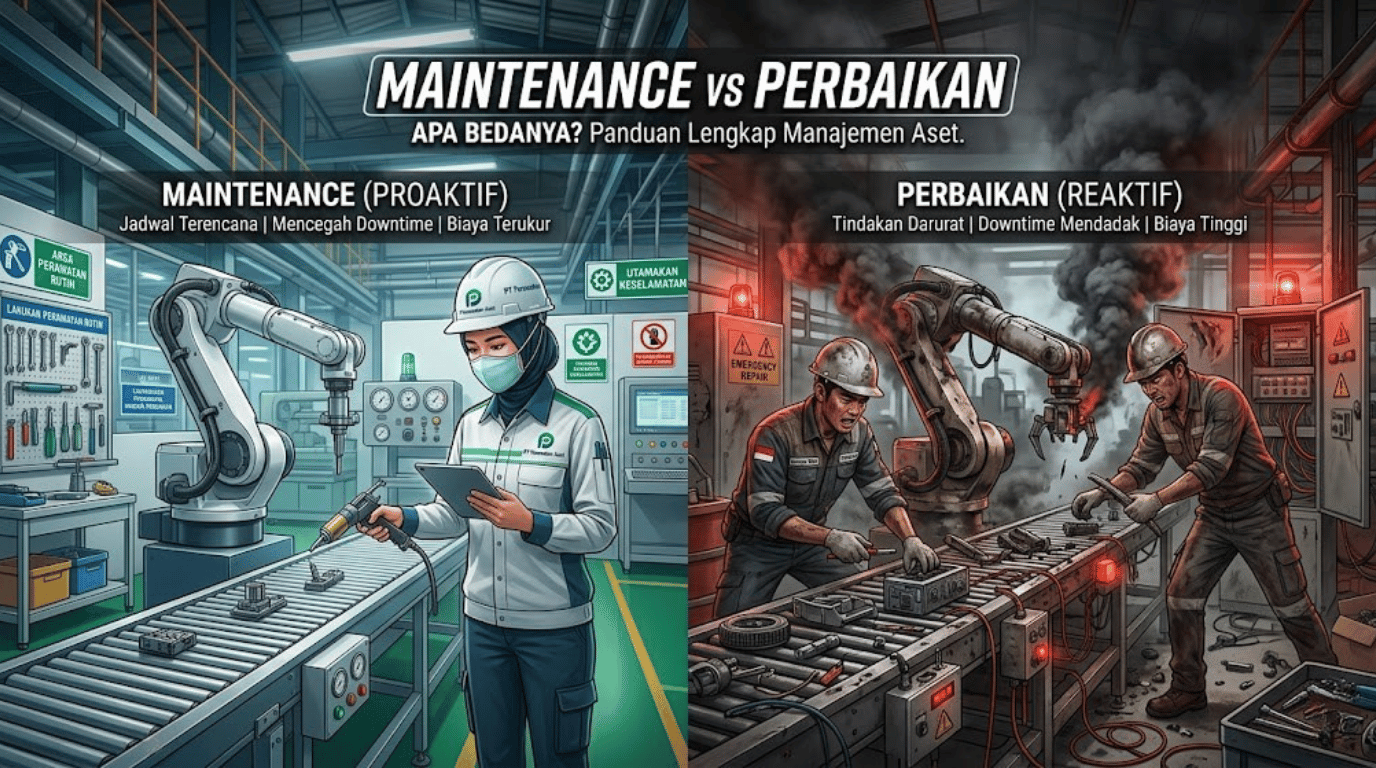 Maintenance vs Perbaikan, Apa Bedanya?