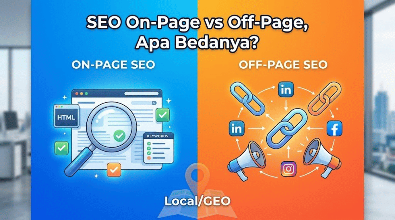 SEO On-Page vs Off-Page, Apa Bedanya?
