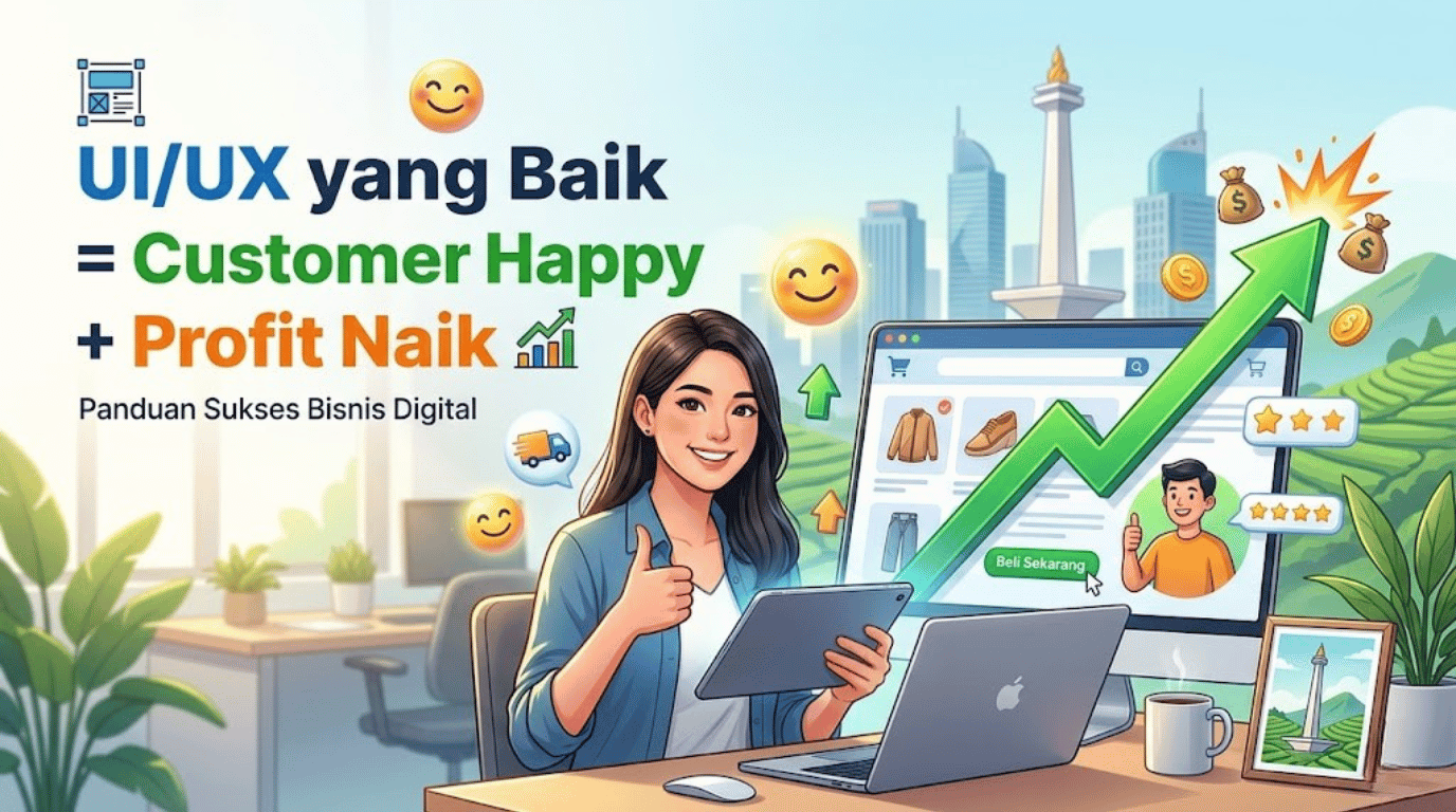 UI/UX yang Baik = Customer Happy + Profit Naik