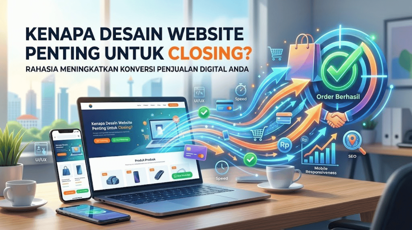 Kenapa Desain Website Penting untuk Closing