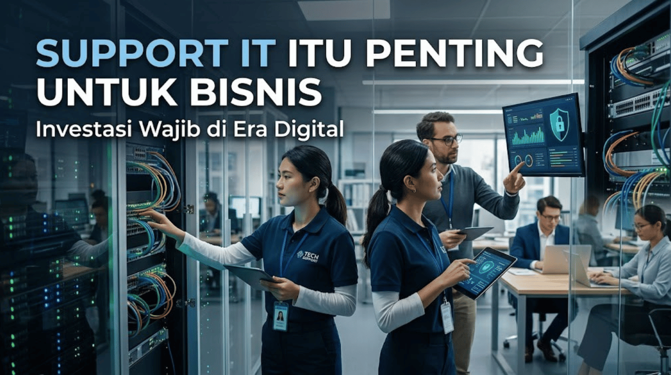 Support IT Itu Penting untuk Bisnis