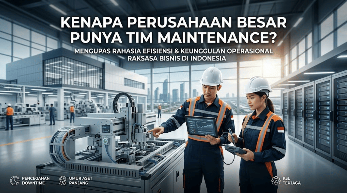 Kenapa Perusahaan Besar Punya Tim Maintenance