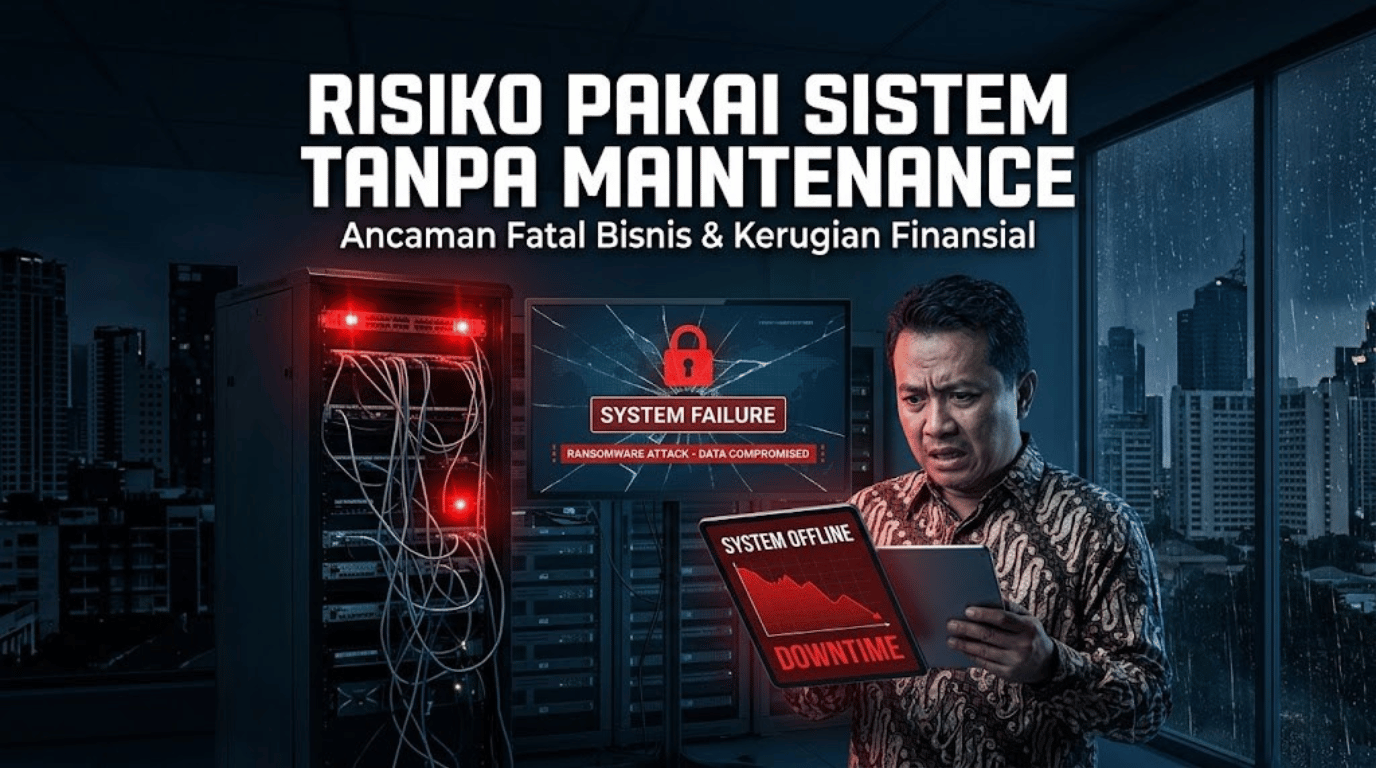 Risiko Pakai Sistem Tanpa Maintenance