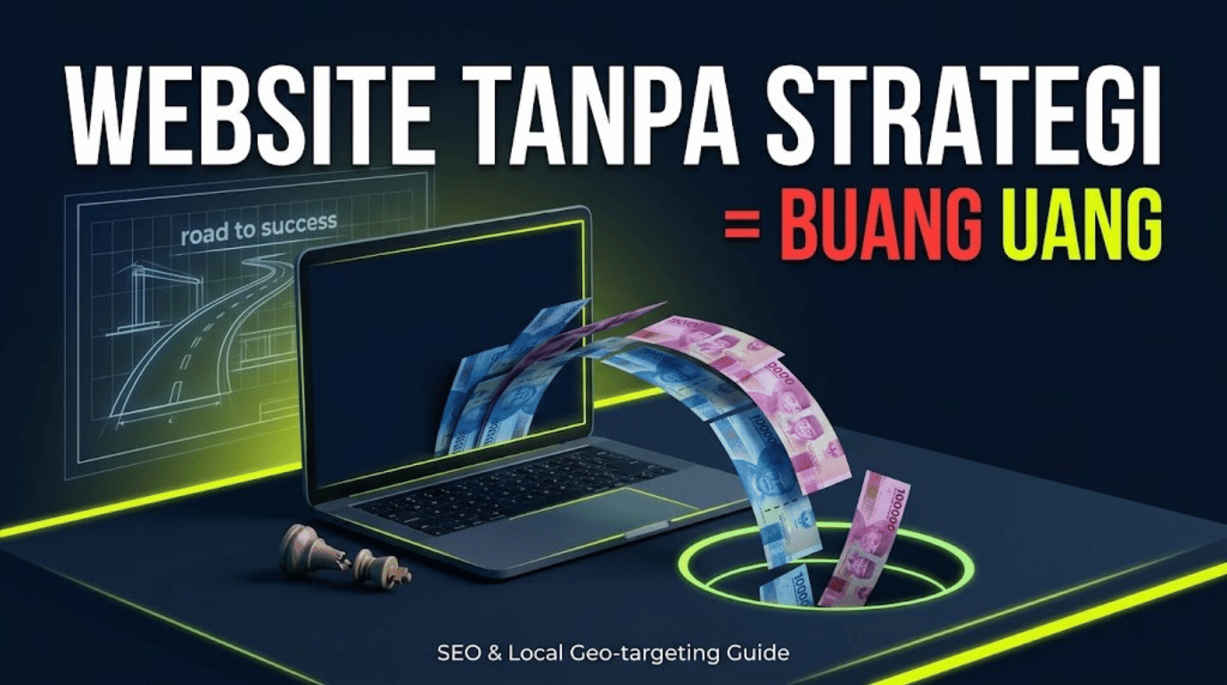 Website Tanpa Strategi = Buang Uang