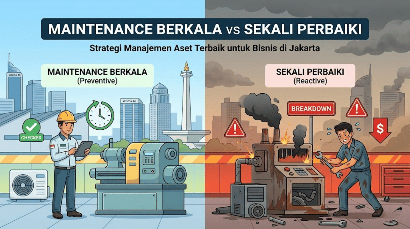 Maintenance Berkala vs Sekali Perbaiki