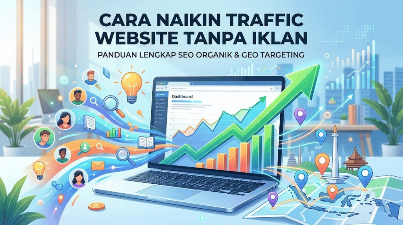 Cara Naikin Traffic Website Tanpa Iklan