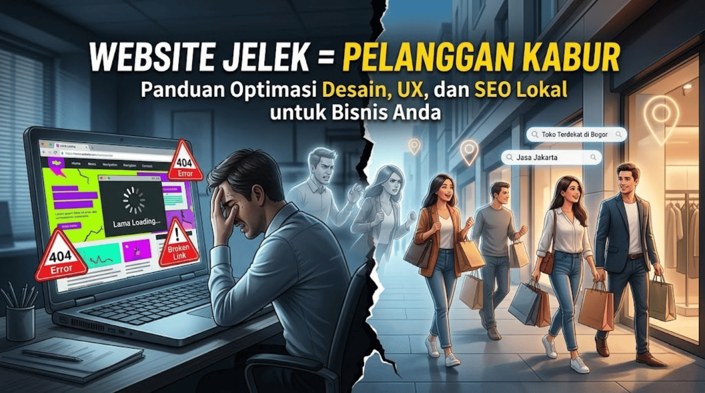 Website Jelek = Pelanggan Kabur