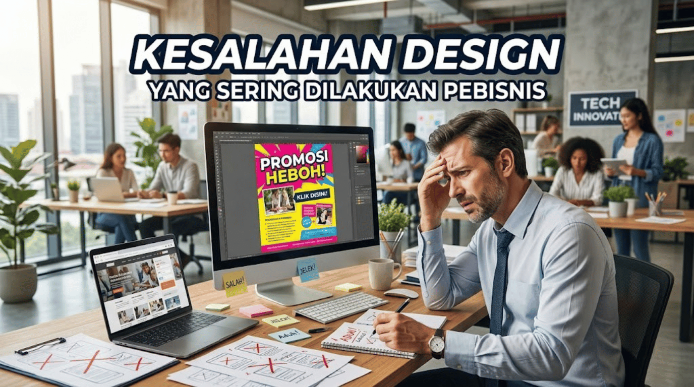 Kesalahan Design yang Sering Dilakukan Pebisnis