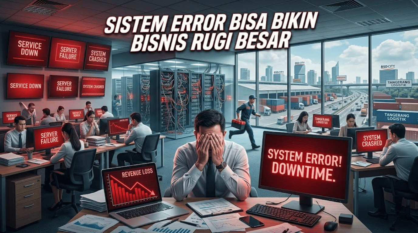 Sistem Error Bisa Bikin Bisnis Rugi Besar